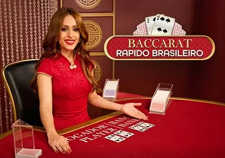 Baccarat Rapido Brasilero - Playtech Live casino game on 747 Live