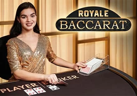 Royale Baccarat - Playtech Live casino game on 747 Live