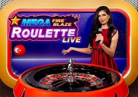 Türkçe Mega Fire Blaze Rulet - Playtech Live casino game on 747 Live
